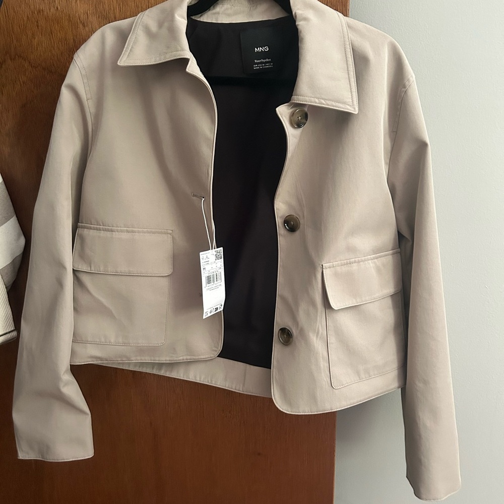 Mango COTTON JACKET WITH POCKETS - Picture 4 of 6